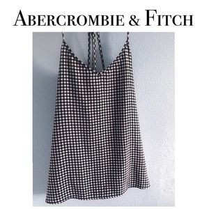 Abercrombie & Fitch- Plaid Tank Top